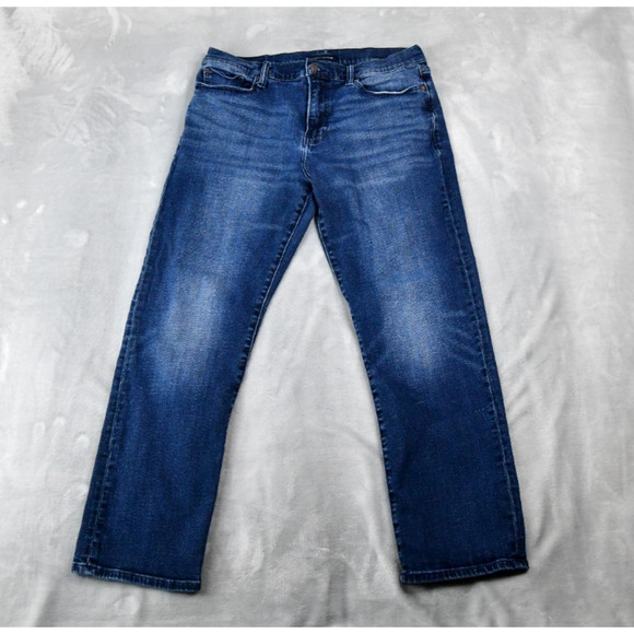 Lucky Brand Jeans Mens 34X30 (33x28 Meas) Blue Straight - Picture 1 of 11